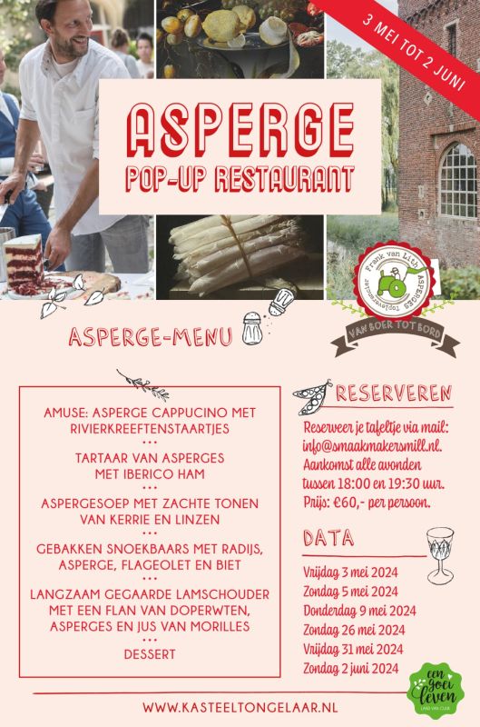 Asperges Pop-up restaurant